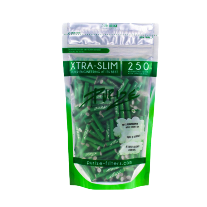 PURIZE Aktivkohlefilter 250 XTRA Slim Size (grün)