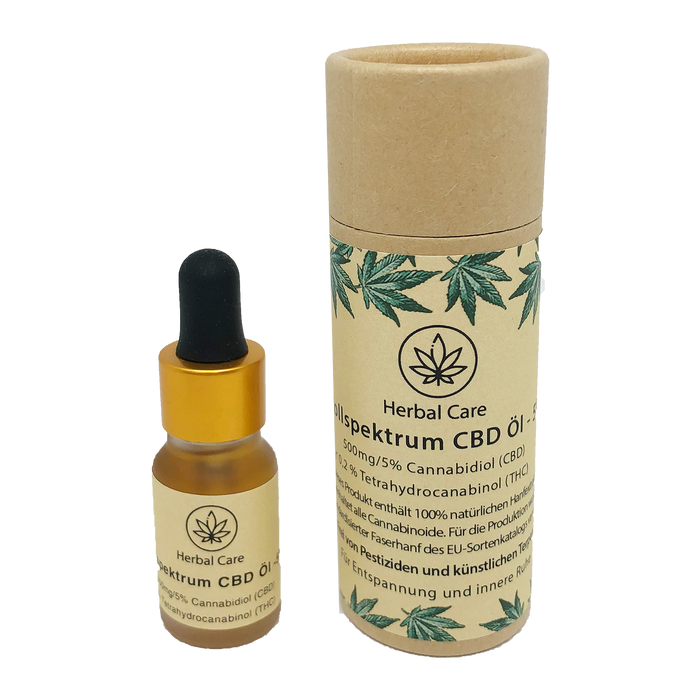 Herbal Care - Full Spectrum CBD Oil - 5%