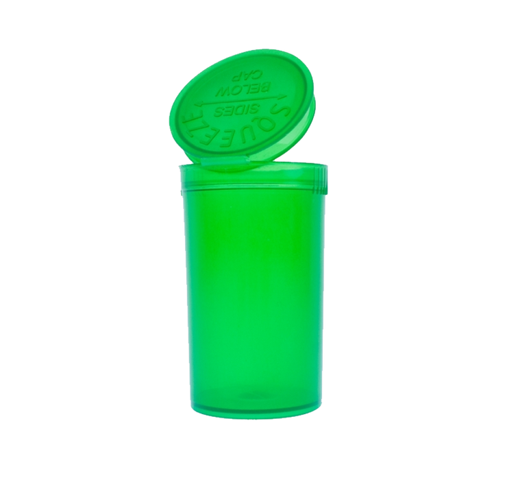 Pop Top Container - green