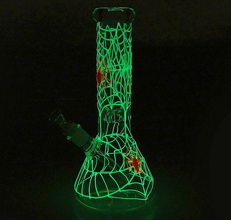 Glasbong Glowing Spider- 30cm