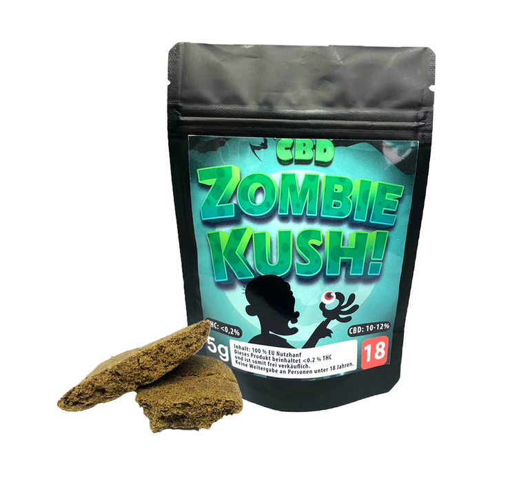 CBD Hash - Zombie Kush (10-12%)