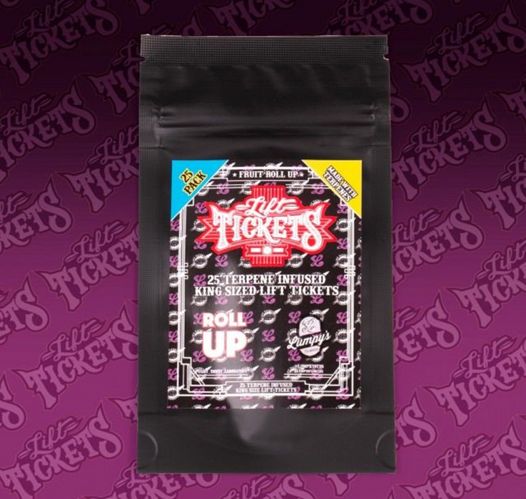 Lift Tickets Roll Up - 710 - Terpenen Rolling Papers