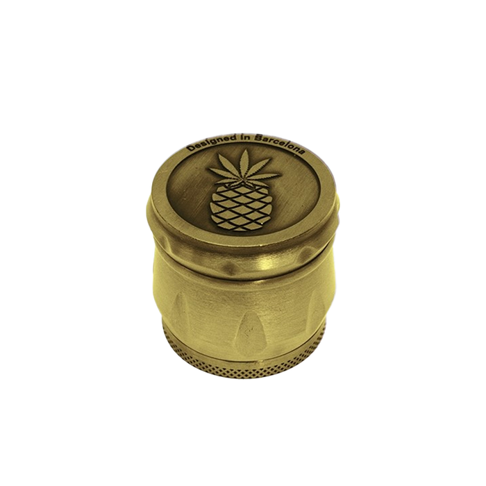 Grass Leaf Gold Grinder - 4-piece
