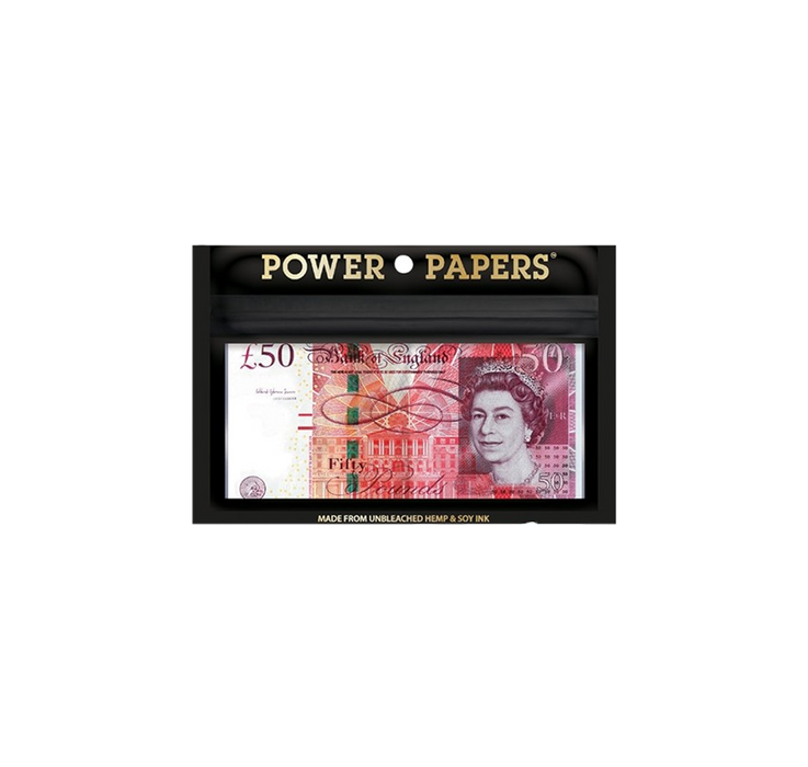 Power Papers - 50 £ Pounds Paper
