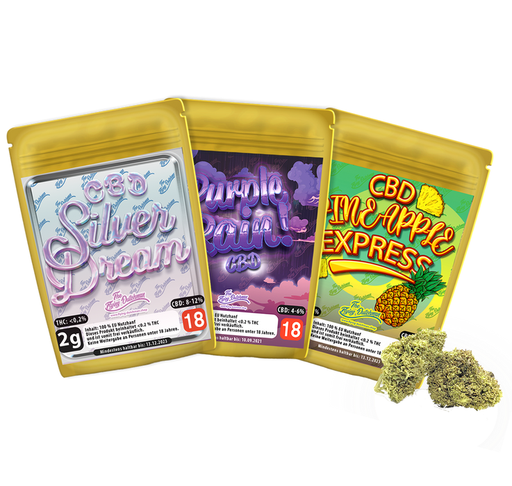 CBD Blüten Bundle 3x2g