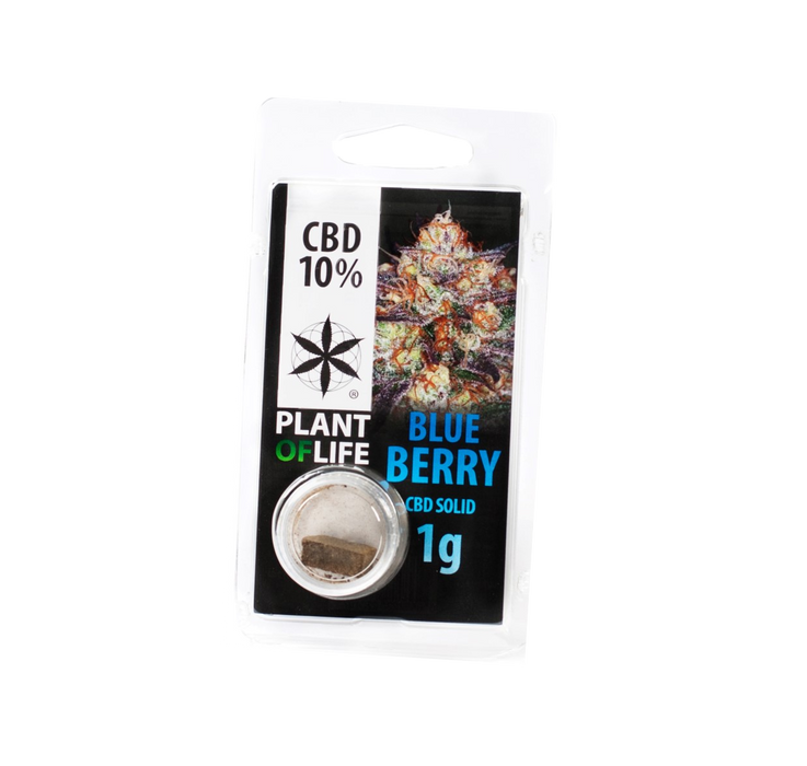 CBD Solid Hash - 10% Blueberry