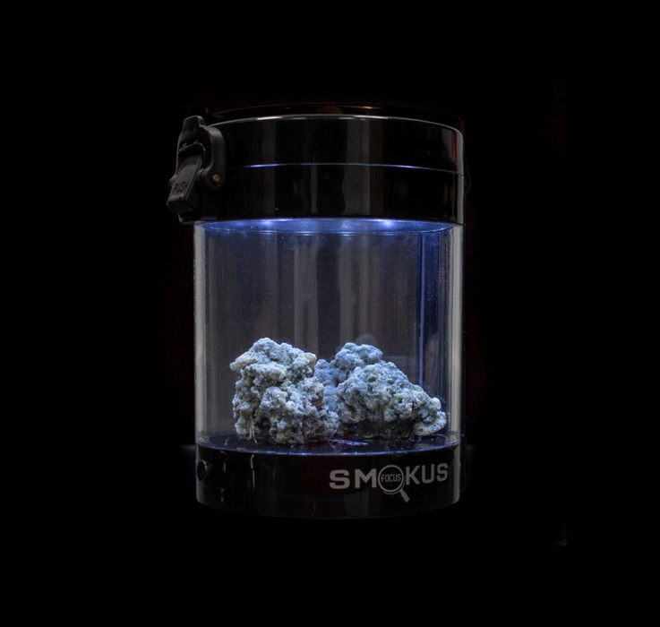 Smokus Focus - Eclipse Black Illuminated Storage Jar
