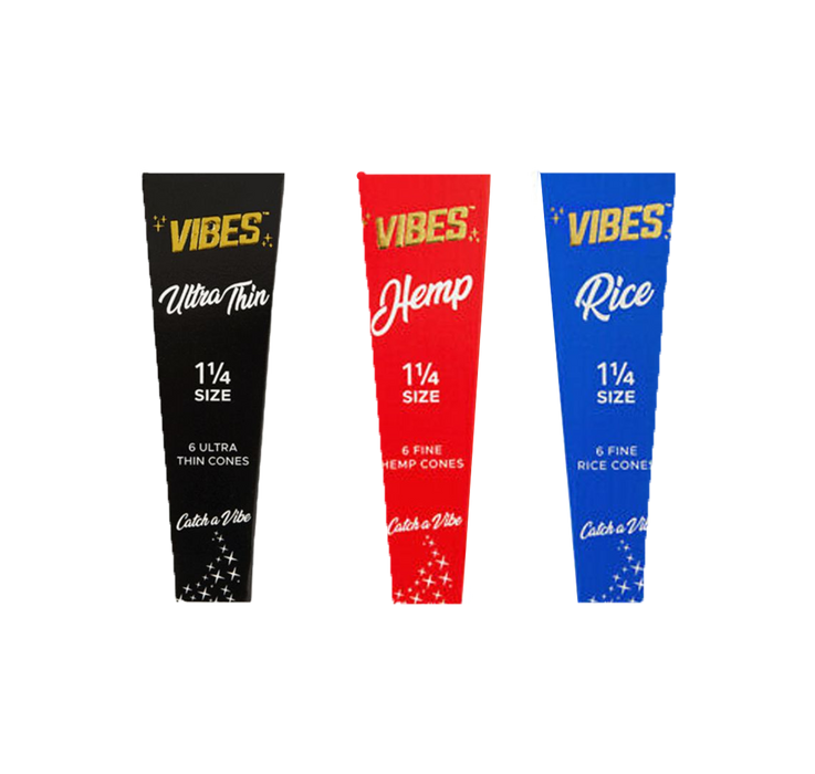 VIBES  - 1 1/4 Cones 6er Pack