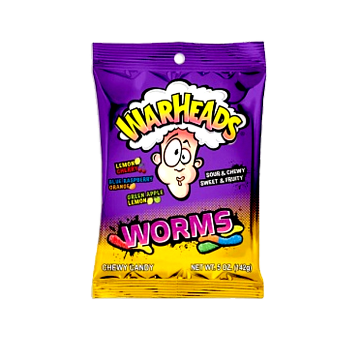 Warheads Worms 142g
